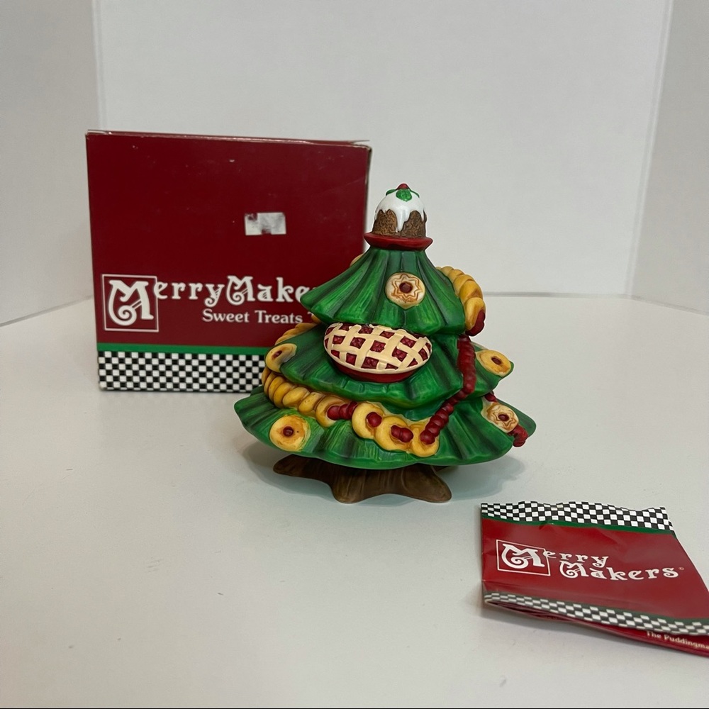Department 56 MERRY MAKERS Sweet Treats Tree 64682 In Original Box - Picture 1 of 8